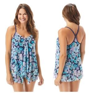 NWT Beach House Blue Calista Swimsuit